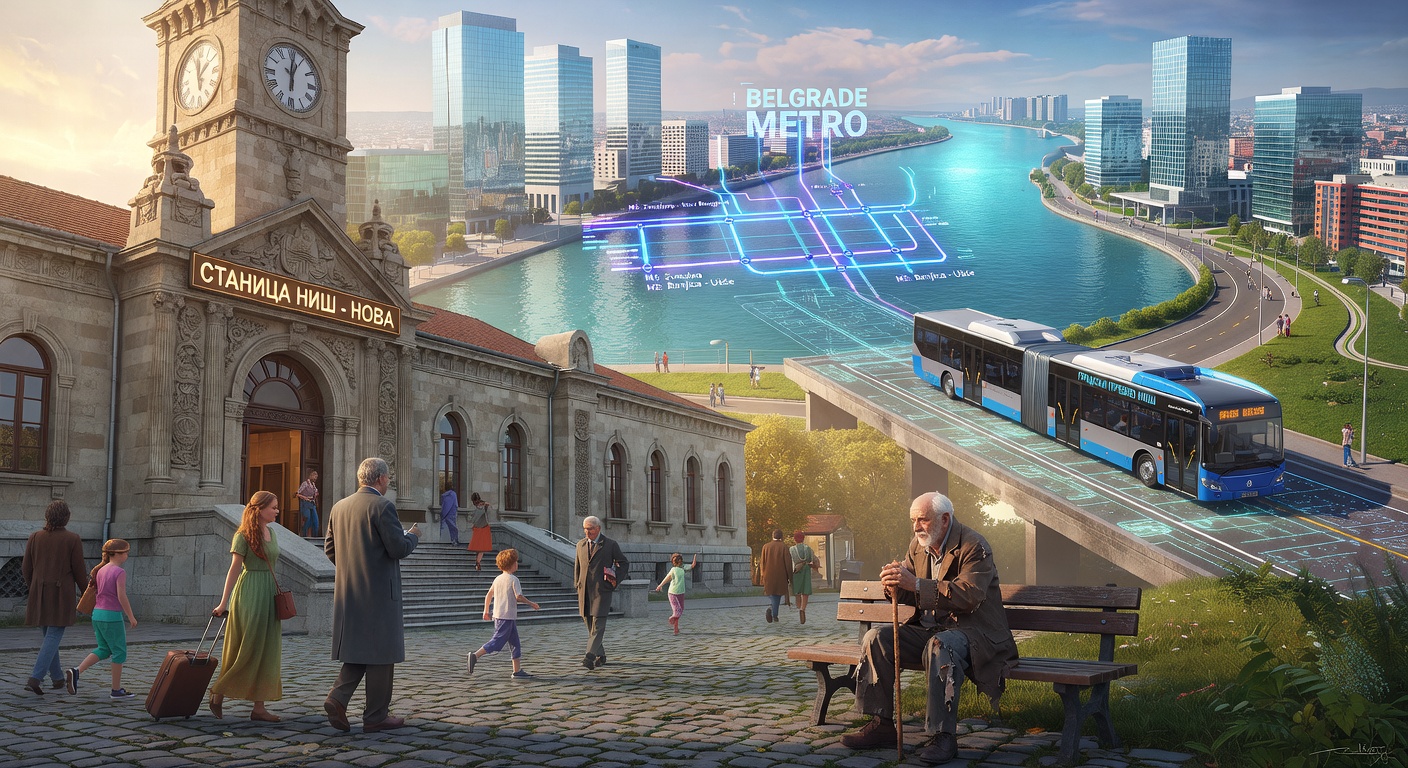 Srpski javni prevoz: Ažuriranja u urbanom kretanju