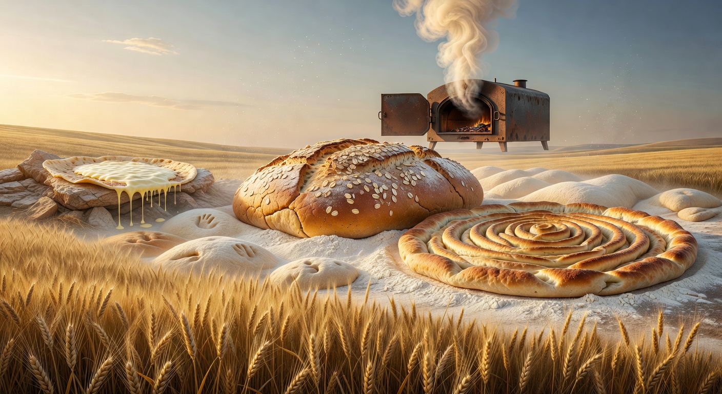 Tradicionalni balkanski hlebovi: Rustični domaći vekne